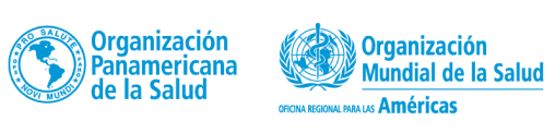 Logo de Organización panamericana de la Salud y Organización muldial de la Salud.